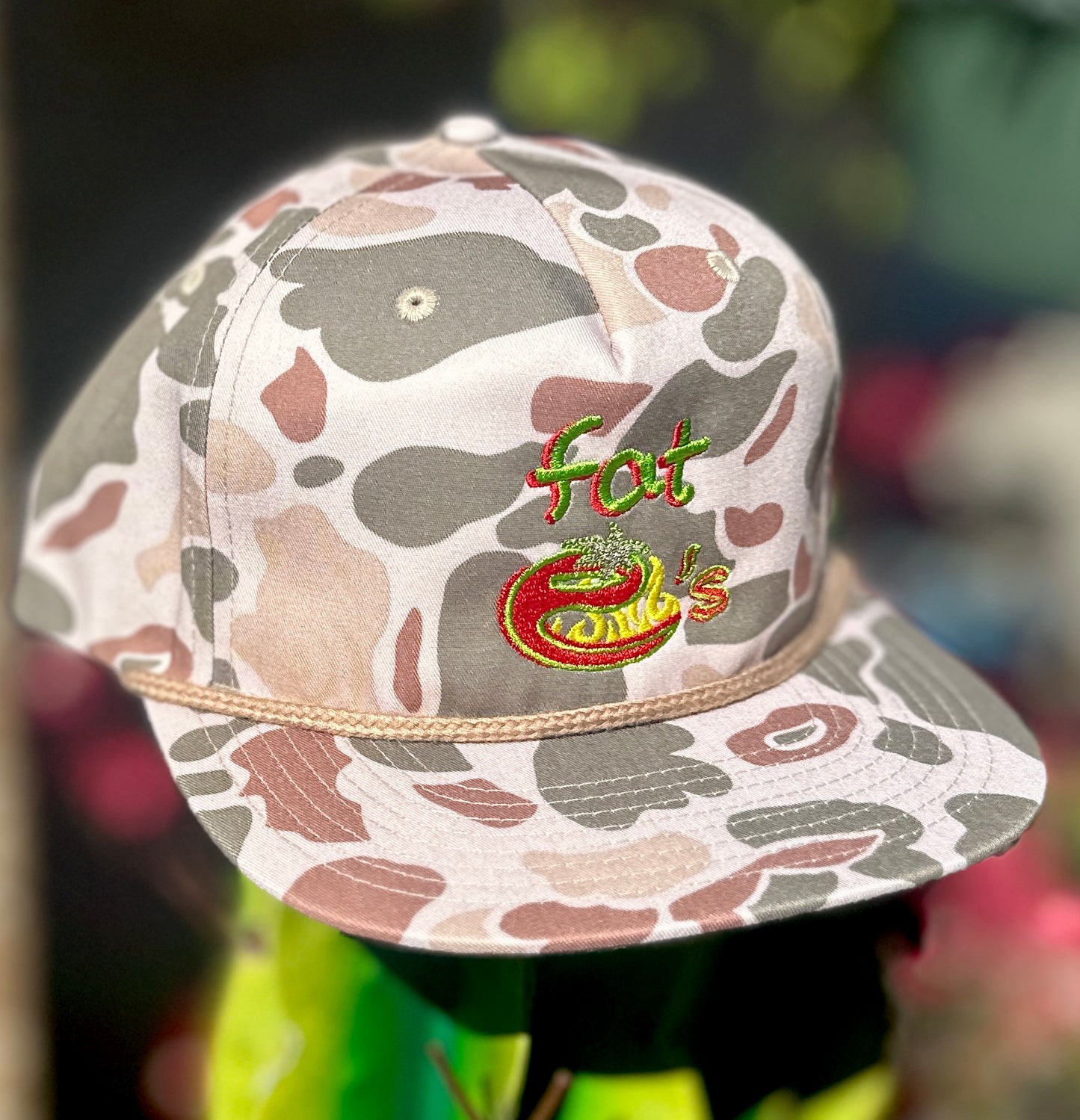Fat E's Limited Edition Camo Hat